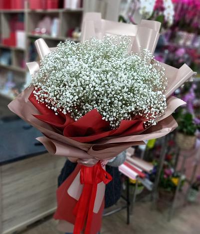 Букет цветов из: Гипсофила в Замостье