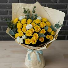 Букет цветов из:  Розы в Замостье