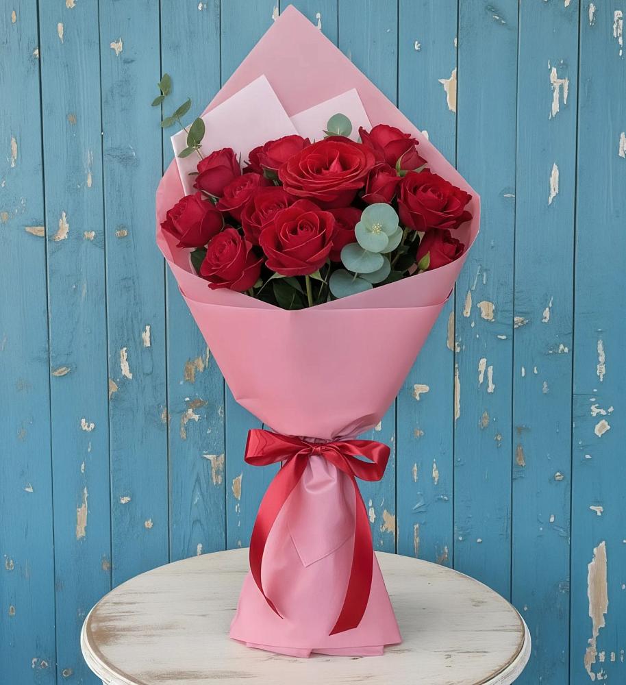 Букет цветов из: Розы в Замостье