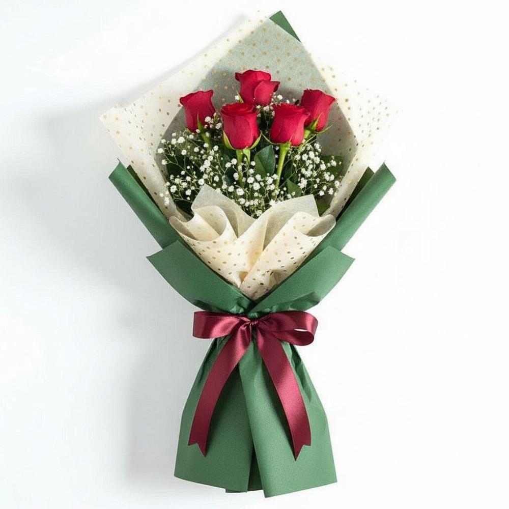 Букет цветов из: Розы в Замостье