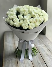 Букет 35 Белых роз в Замостье