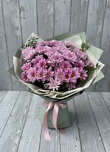 Букет цветов из:  Хризантемы #REPLACE_PRED# Замостье