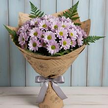 Букет цветов из:  Хризантемы #REPLACE_PRED# Замостье