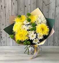 Букет цветов из:  Хризантемы в Замостье