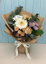 Букет цветов из:  Герберы и Хризантемы в Замостье
