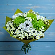 Букет цветов из:  Хризантемы в Замостье