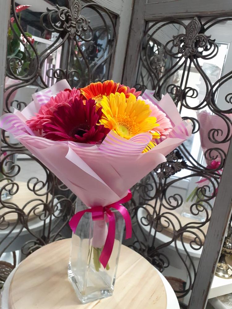 Букет цветов из: Герберы в Замостье