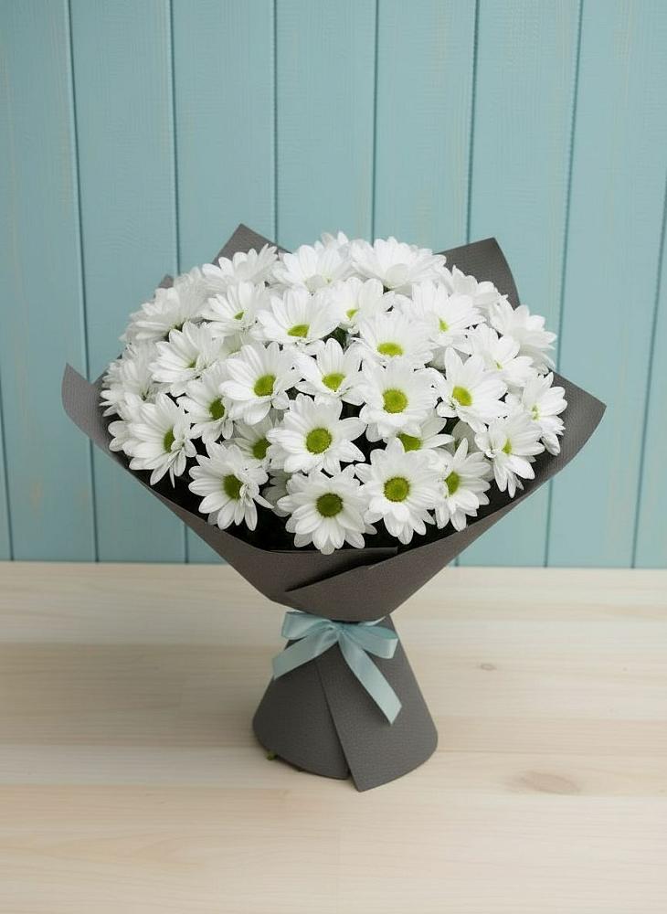 Букет цветов из: Хризантемы в Замостье