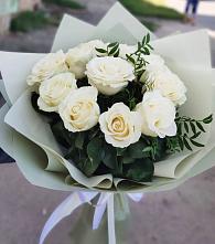 Букет Белые розы Проуд #REPLACE_PRED# Замостье