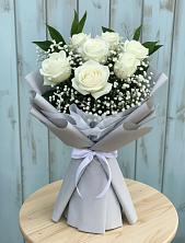 Букет цветов из:  Розы в Замостье