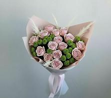 Букет цветов из:  Розы и Хризантемы в Замостье