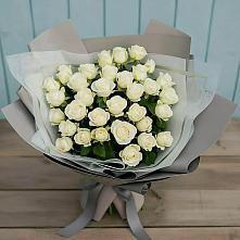 Букет Белоснежная нежность в Замостье