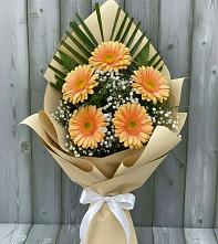 Букет цветов из:  Герберы в Замостье