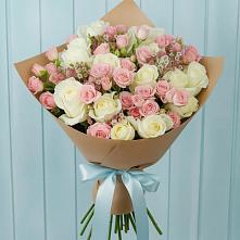 Букет цветов из:  Розы в Замостье