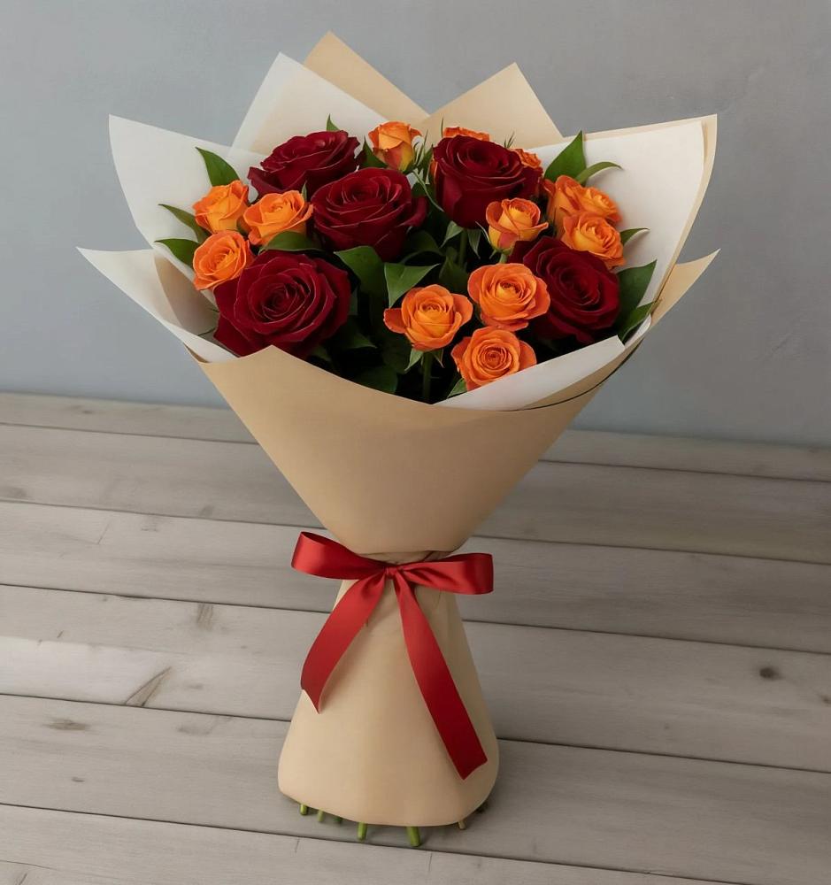 Букет Любовь и восторг в Замостье